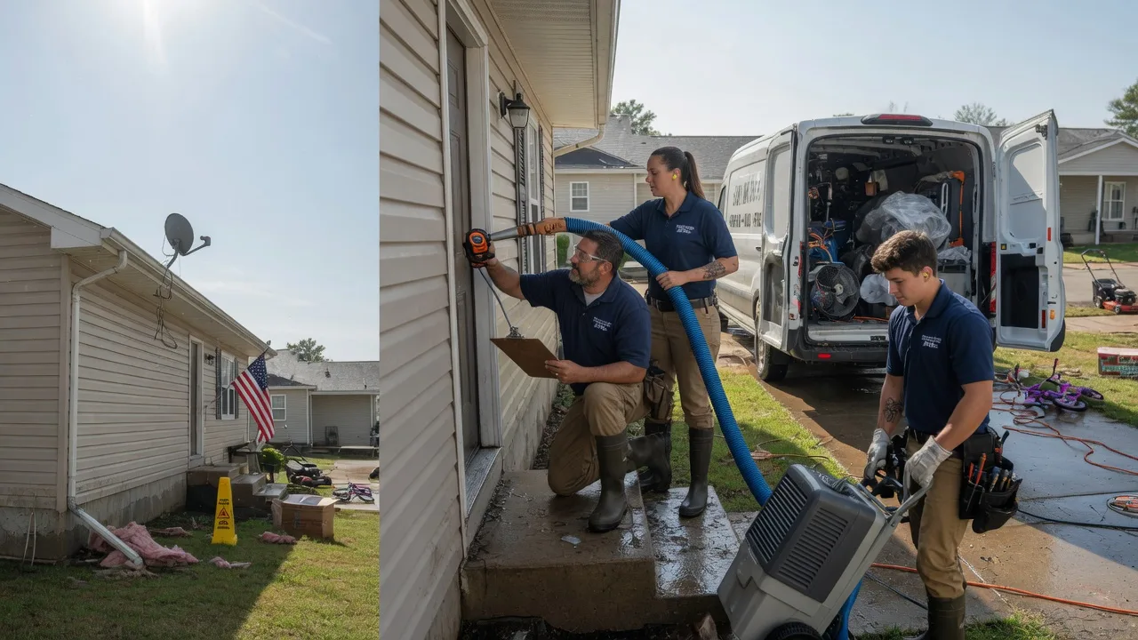 Ceiling Water Damage Restoration in Mount Sterling, IA near me